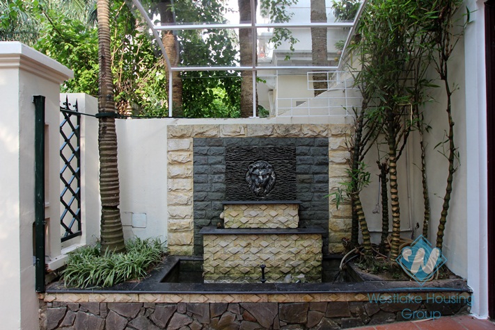 House with nice design for rent in Ciputra, Tay Ho, Hanoi- fully furnished